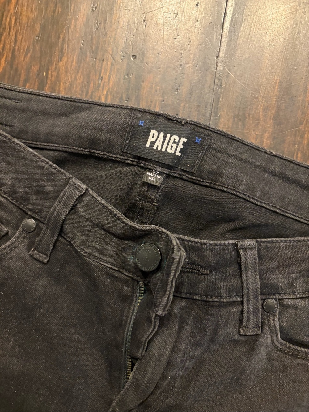 PAIGE Women’s Black verdugo ultra Skinny Jeans size 27